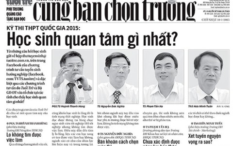 "Cùng bạn chọn trường" số 3, phát hành đầu tháng 2