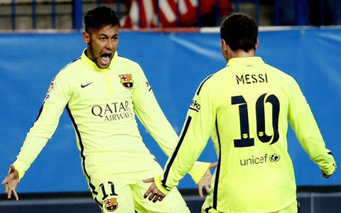 Barcelona dạy Atletico Madrid bài học phản công