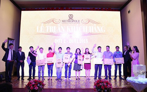 Metropole “tri ân khách hàng” với giải thưởng lên đến 500 triệu đồng