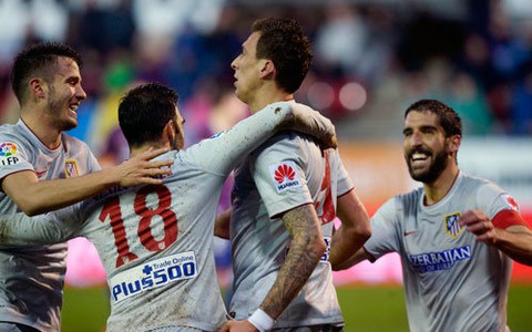 Mandzukic - Griezmann đem về 3 điểm cho Atletico Madrid