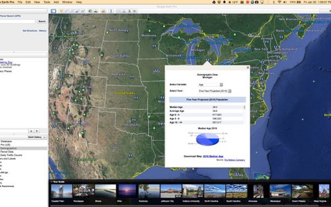 Google Earth Pro từ 399 USD thành miễn phí