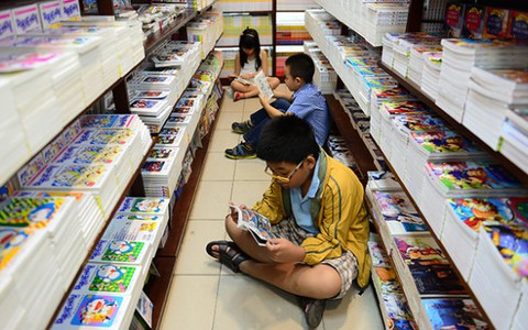 Kiên trì đọc sách cùng con