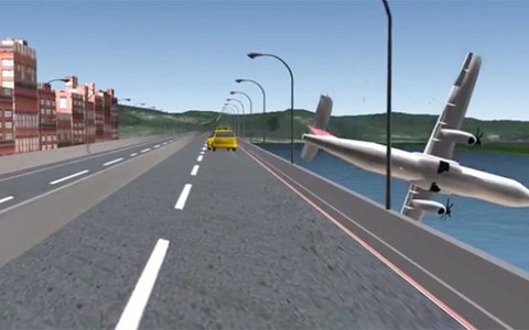 Video, đồ họa giây phút cuối của máy bay TransAsia