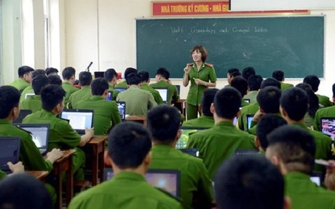 Điểm cần chú ý trong tuyển sinh ngành Công an nhân dân