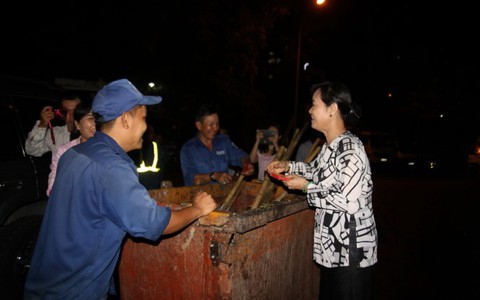 Lãnh đạo UBND TP.HCM thăm, chúc tết các đơn vị