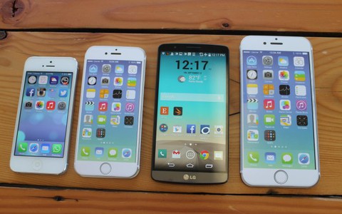 Smartphone xuất sắc nhất 2015: iPhone 6 và LG G3