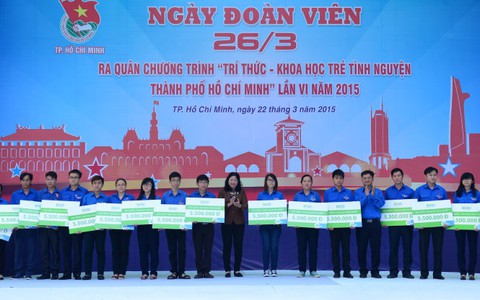 Ngày Đoàn viên 26-3: Ngày của sức trẻ và niềm tin cống hiến