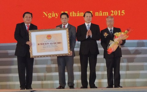 Nhà tù Phú Quốc nhận bằng di tích quốc gia đặc biệt