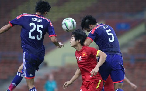 Olympic VN gục ngã trước Nhật