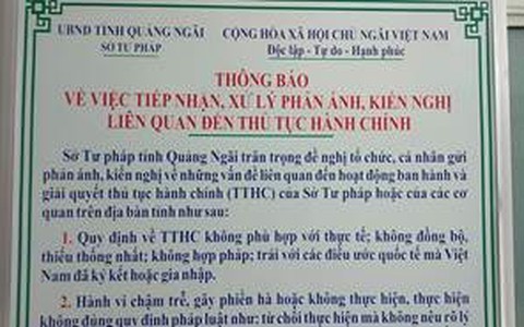 Công khai điện thoại, email nhận phản ánh của nhà đầu tư