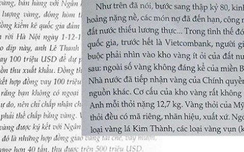 Thương vụ đặc biệt: bán vàng!