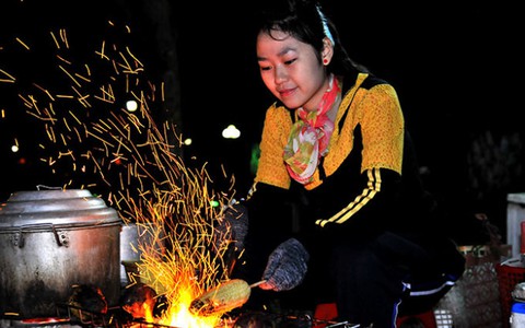 Mùa ngô nướng