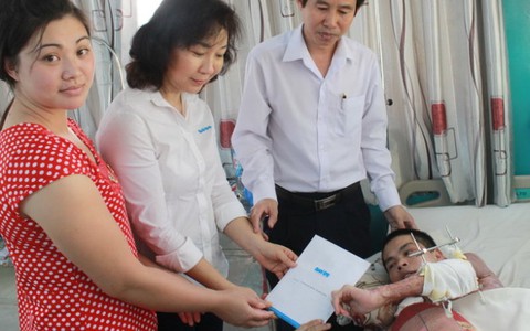 Bạn đọc hỗ trợ Phùng Thanh Liêm gần 110 triệu đồng