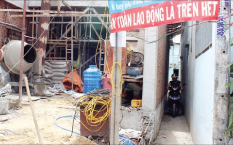 Thấp thỏm với quy hoạch lộ giới hẻm