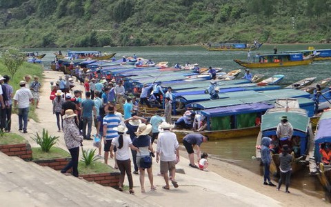 Du khách đến Phong Nha đạt con số kỷ lục