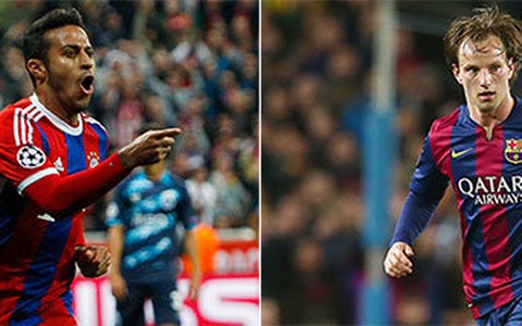 Barca - B.M: Rakitic so tài với Thiago