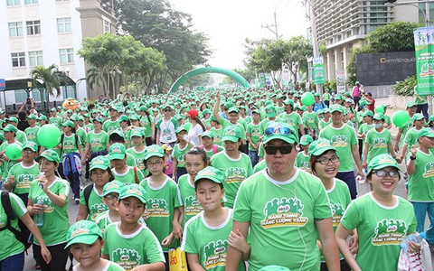 10.000 người “Đi bộ đồng hành – MILO hành trình năng lượng xanh”
