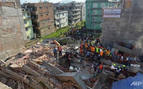 Máy bay cứu trợ Mỹ mất tích sau động đất Nepal