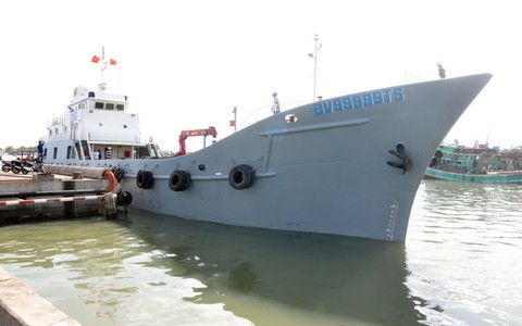 ​Tàu vỏ thép 35 tỉ đồng đầu tiên của Vũng Tàu xuất bến