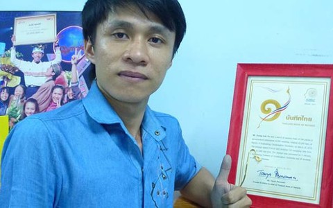 Sách kỷ lục Thái Lan ghi tên sinh viên Việt Nam