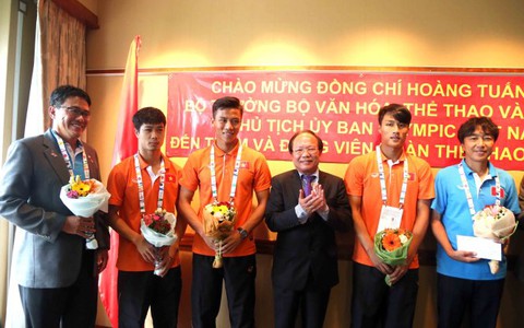 U-23 VN nỗ lực hồi phục thể lực