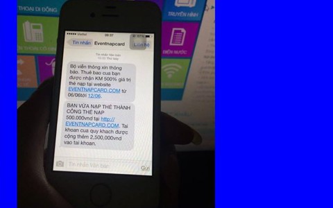 Thêm chiêu “bà chị” MobiFone lừa nạp thẻ cào