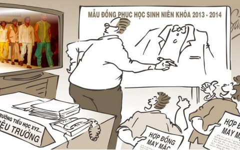 Đồng phục còn mặc được, sao phải mua mới?