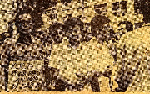 Ký giả đi ăn mày