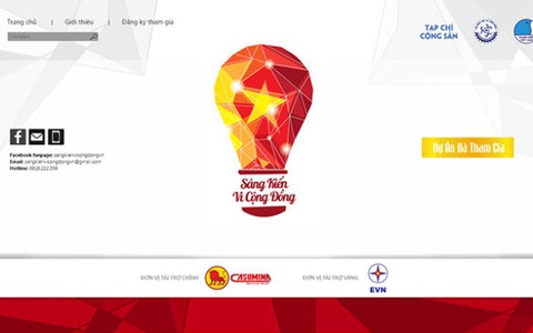 Bạn có muốn tham gia cuộc thi “Sáng kiến vì cộng đồng”?