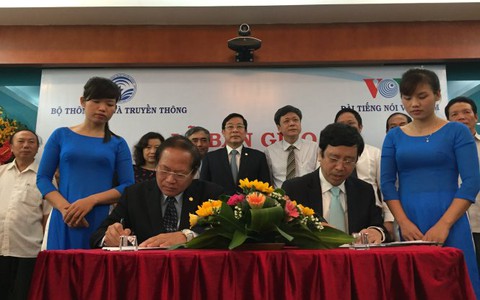 Chính thức bàn giao đài truyền hình VTC về VOV