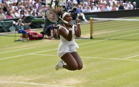 Serena gặp Sharapova ở bán kết Wimbledon 2015