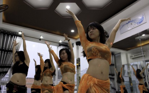 Festival múa bụng tại TP.HCM