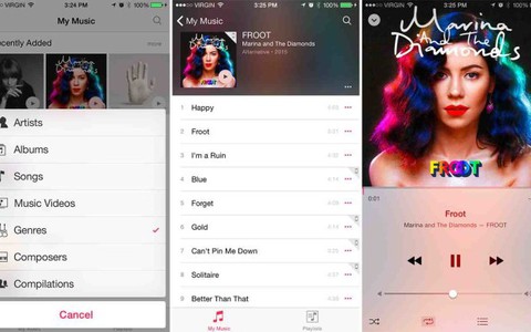 Apple Music thu hút  10 triệu người nghe