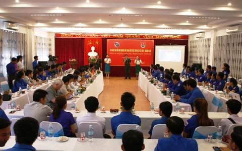 Đoàn thanh niên Salavan và Huế phối hợp bảo vệ biên giới