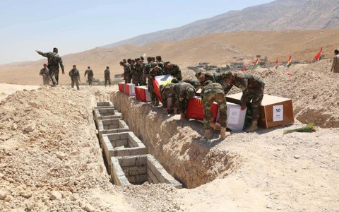 IS dùng vũ khí hóa học nguy hiểm tấn công người Kurd