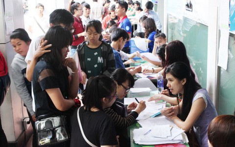 Điểm chuẩn tạm thời ĐH GTVT TP.HCM, ĐH Công nghiệp TP.HCM