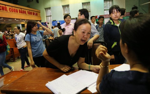 Ngày xét tuyển... kỳ dị