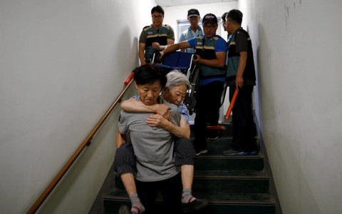 ​Người dân biên giới liên Triều phải sống trong hầm trú ẩn