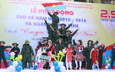 Tự hào trang sử Đội, vững bước tiến lên Đoàn