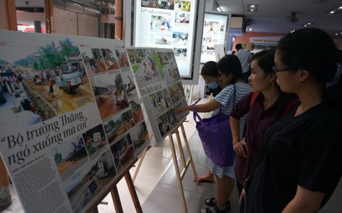 Triển lãm “hàng hiệu” của báo Tuổi Trẻ