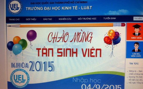 Lên mạng làm thủ tục nhập học đại học