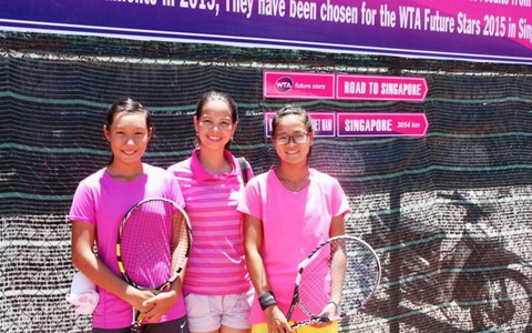 ​Thu Phương và Thanh Trúc được dự WTA Future Stars