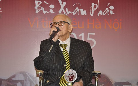 Giải thưởng Bùi Xuân Phái vinh danh nhà nghiên cứu Giang Quân