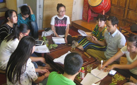 Tôi chèo về quê hương