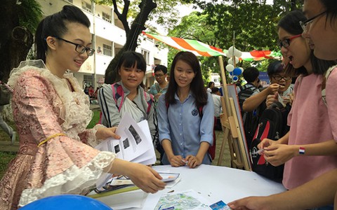 Ngày hội văn hóa Pháp cho tân sinh viên