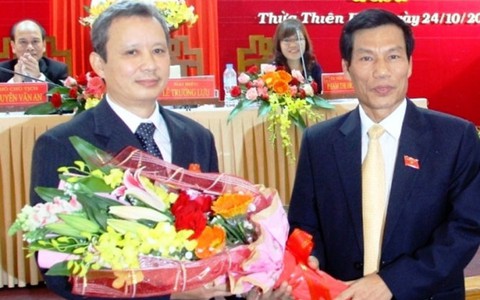 Ông Lê Trường Lưu giữ chức bí thư Tỉnh ủy Thừa Thiên - Huế