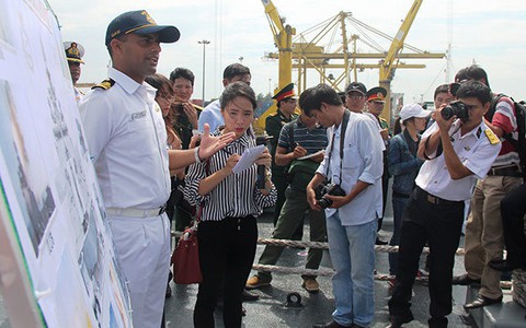 ​Tàu khu trục tàng hình Ấn Độ thăm Đà Nẵng