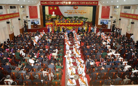 349 đại biểu dự Đại hội đại biểu Đảng bộ tỉnh Bình Định