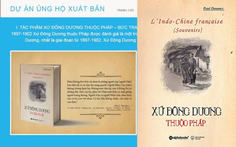 Bán sách "Đông Dương thuộc Pháp:
Hồi ức" trước khi in