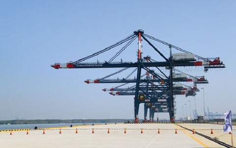 Lượng tàu vào cảng Cái Mép tăng 40%